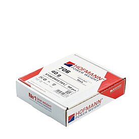 3x 40 Gramm Hofmann Typ 706 Motorrad Klebegewicht pro Stück 8x5g unbeschichtet 