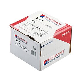 25× Speichengewicht Hofmann Power Weight -Typ 717- 6 g, Zink, 7,2 mm