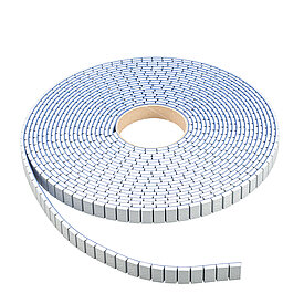 Adhesive weight roll 1.000 x 5g type 356 silver 5 kg, Balancing weights adhesive weights aluminium rims, Balancing weight alloy rims 5 g
