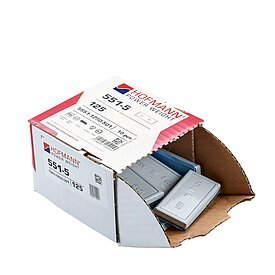adhesive weight Hofmann Power Weight -Typ 551- 125 g, Lead, silver