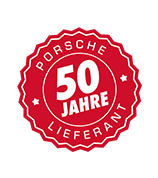 50 years supplier of PORSCHE