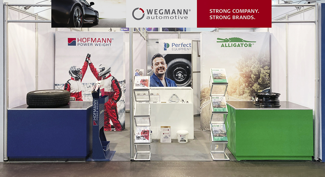 Exhibition booth WEGMANN automotive Brands