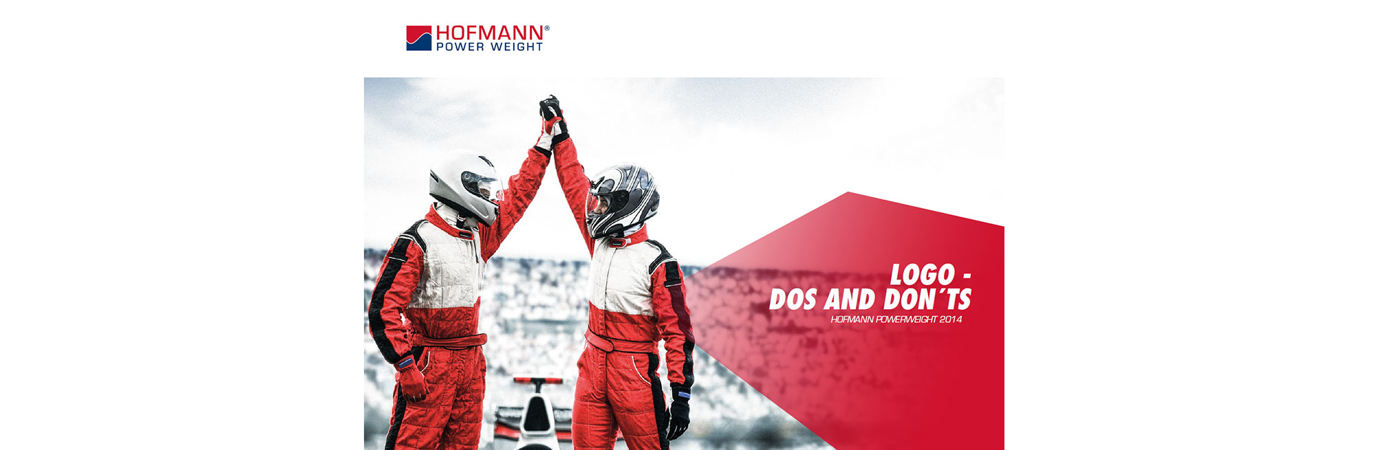 [Translate to English GB:] HOFMANN POWER WEIGHT Logo Dos and Donts